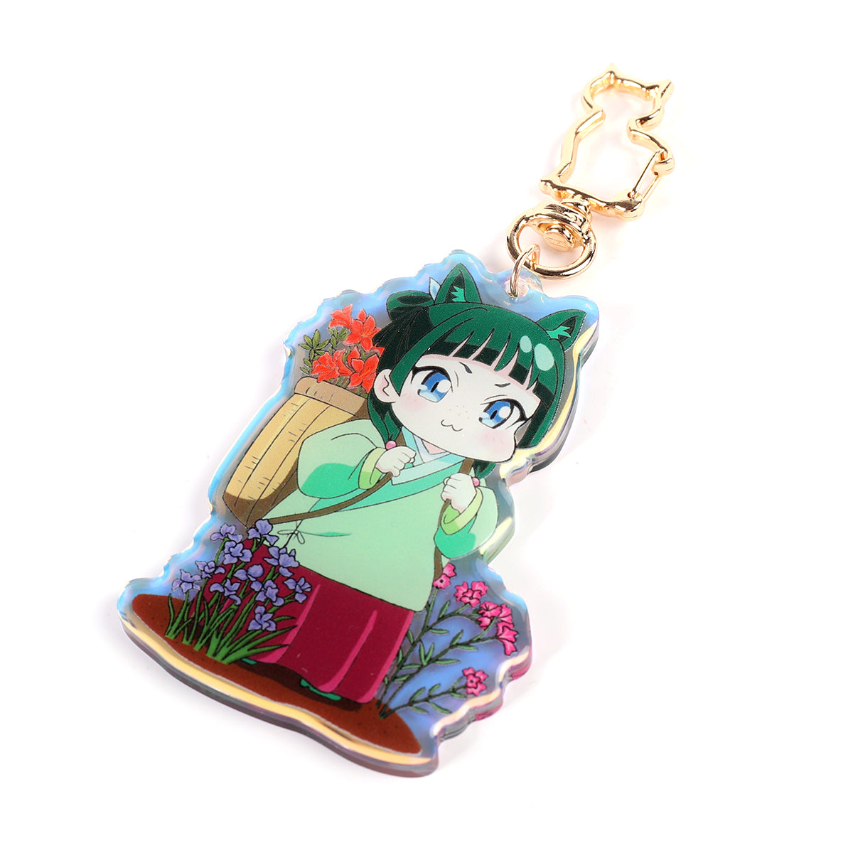 thumbnail image 2 of The Apothecary Diaries, Maomao And Jinshi Acrylic Keychains, Cute 2 of 13
