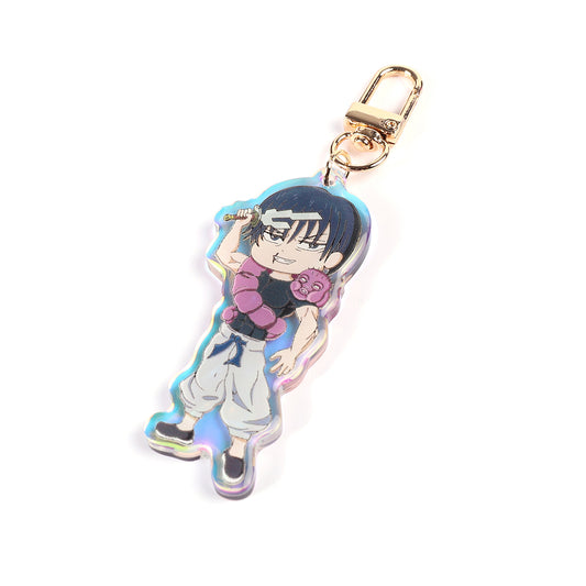 Toji- Jujutsu Kaisen- Keychain Epoxy acrylic keychains / Rainbow finish