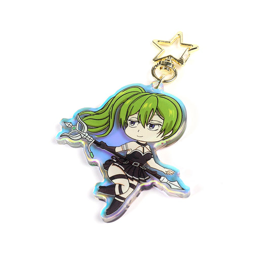 Ubel - Frieren- Keychain Epoxy acrylic keychains / Rainbow finish