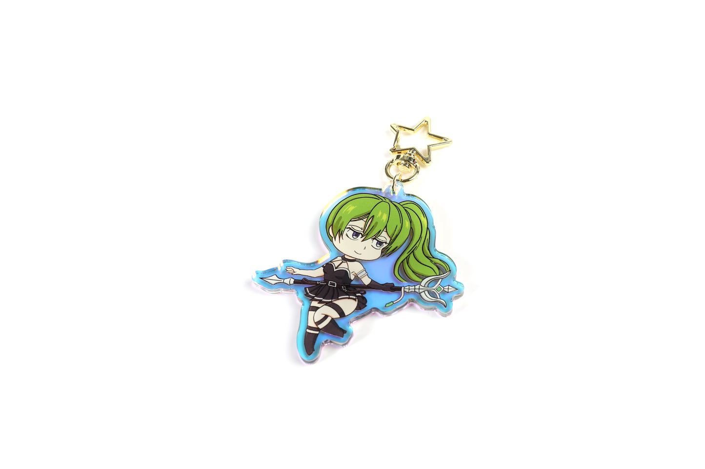 Ubel - Frieren- Keychain Epoxy acrylic keychains / Rainbow finish