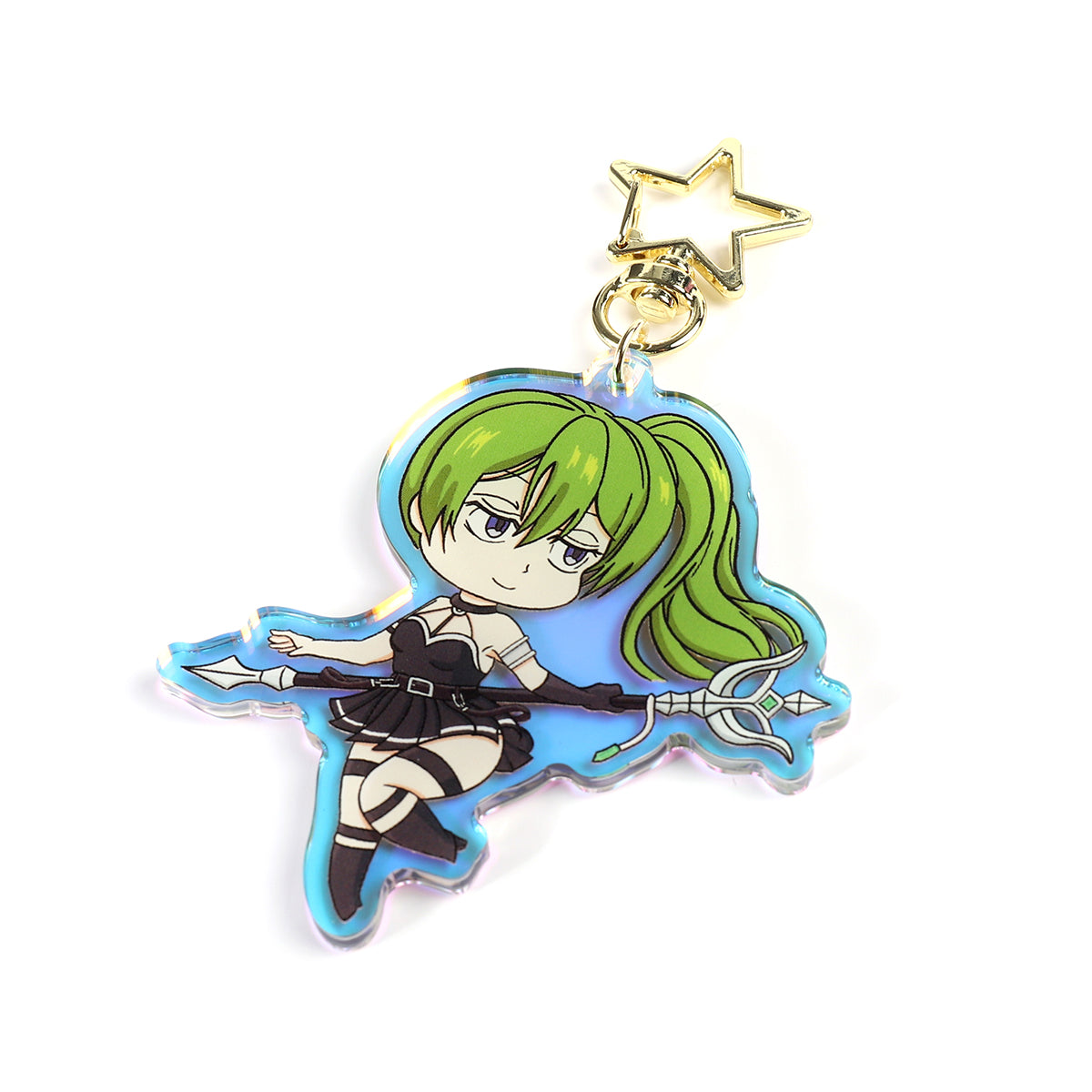 Ubel - Frieren- Keychain Epoxy acrylic keychains / Rainbow finish
