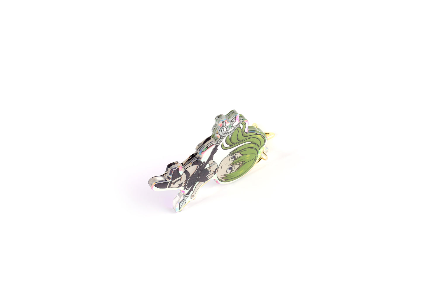 Ubel - Frieren- Keychain Epoxy acrylic keychains / Rainbow finish