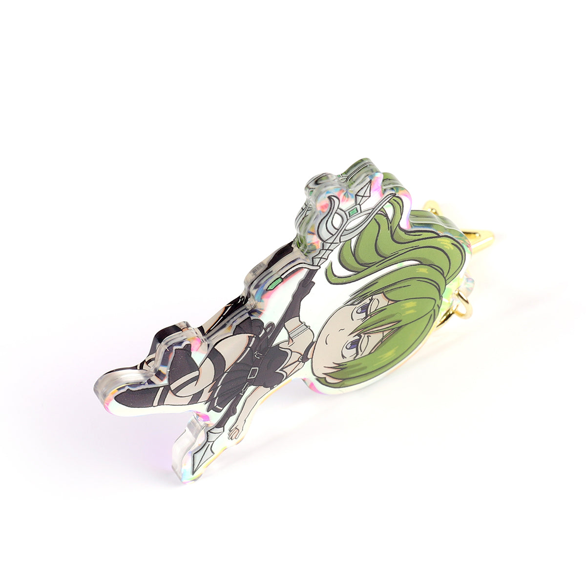 Ubel - Frieren- Keychain Epoxy acrylic keychains / Rainbow finish