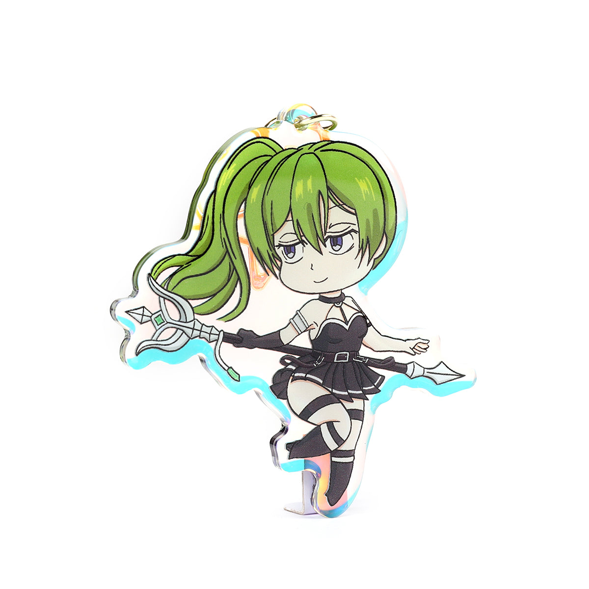 Ubel - Frieren- Keychain Epoxy acrylic keychains / Rainbow finish