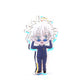Gojo Saturo- Jujutsu Kaisen- Keychain Epoxy acrylic keychains / Rainbow finish