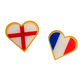 I Love My Country Pins