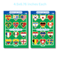 2026 Soccer Teams Sticker Sheets