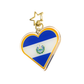 Central America Flags Keychains