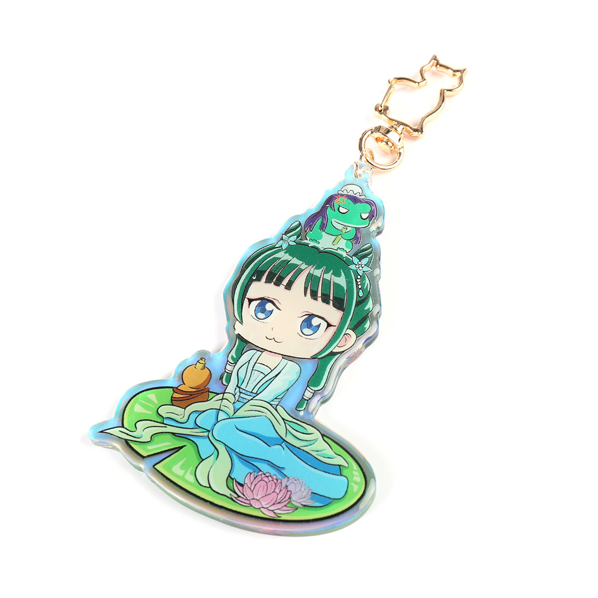 MaoMao Frog-The Apothecary Diaries -Epoxy acrylic keychains