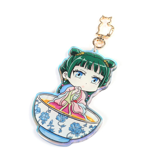 MaoMao Garden Party -The Apothecary Diaries -Epoxy acrylic keychains