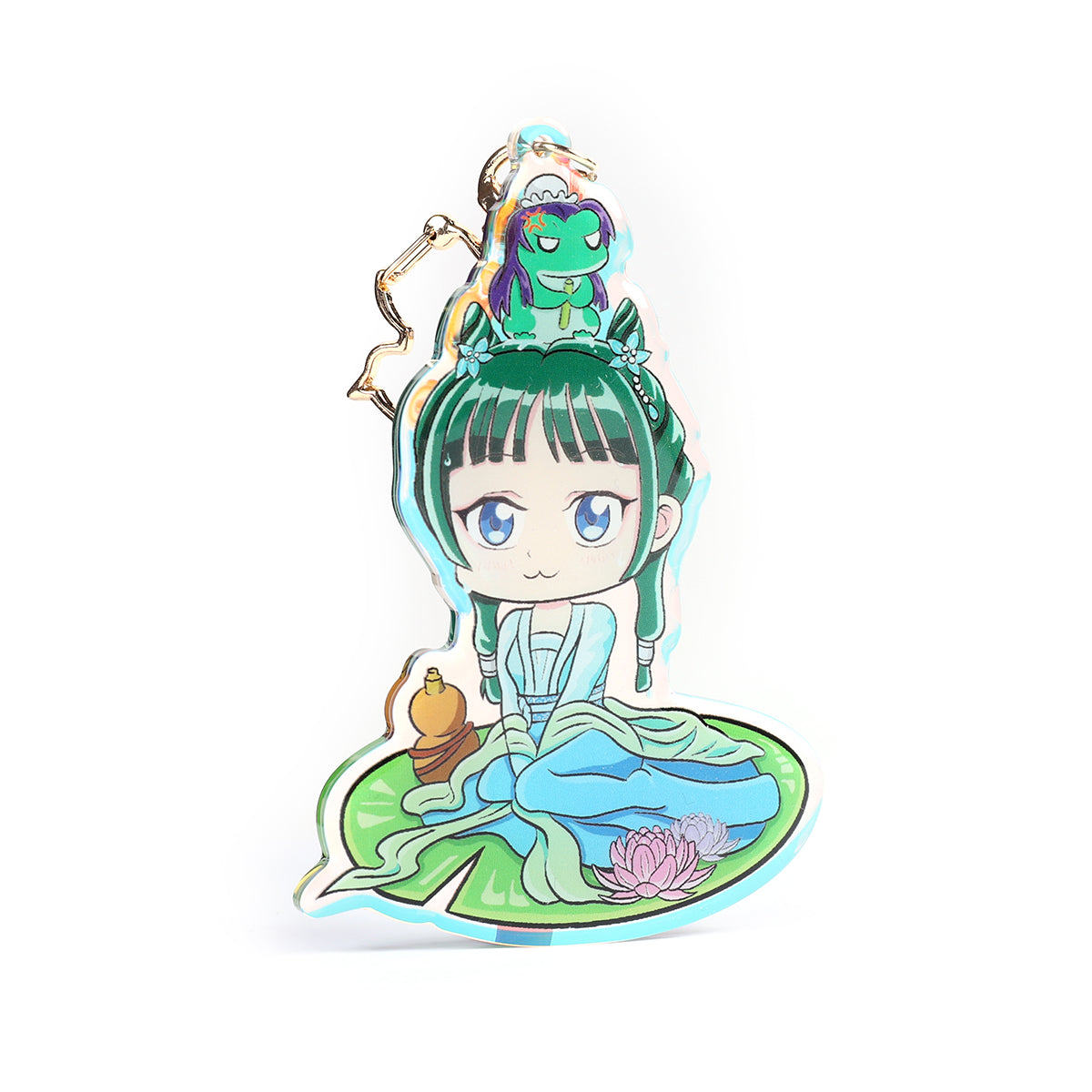 MaoMao Frog-The Apothecary Diaries -Epoxy acrylic keychains