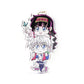 Killua and Alluka/Nanika- HunterxHunter- Epoxy acrylic keychains