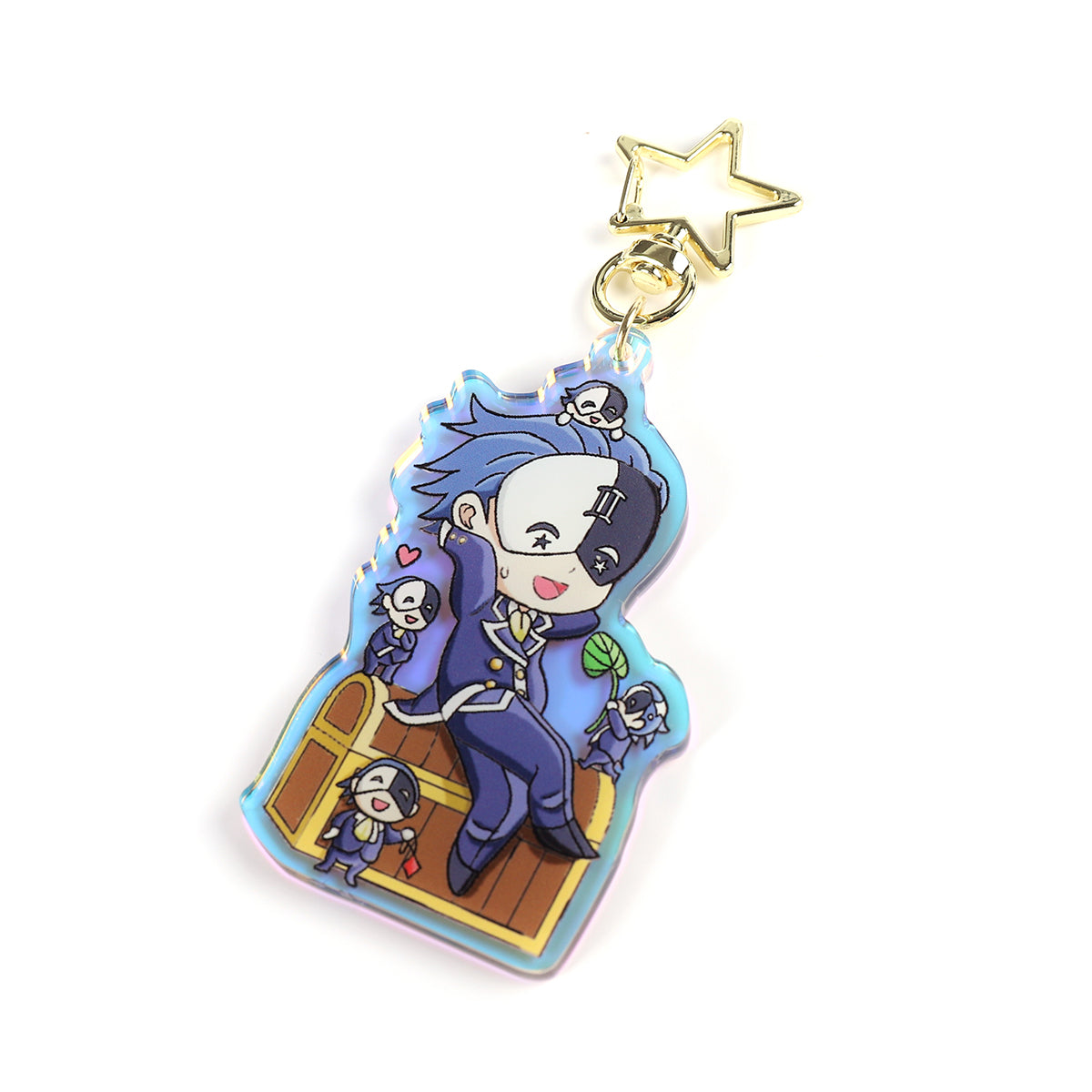 Vanir- Konosuba- Keychain Epoxy acrylic keychains / Rainbow finish