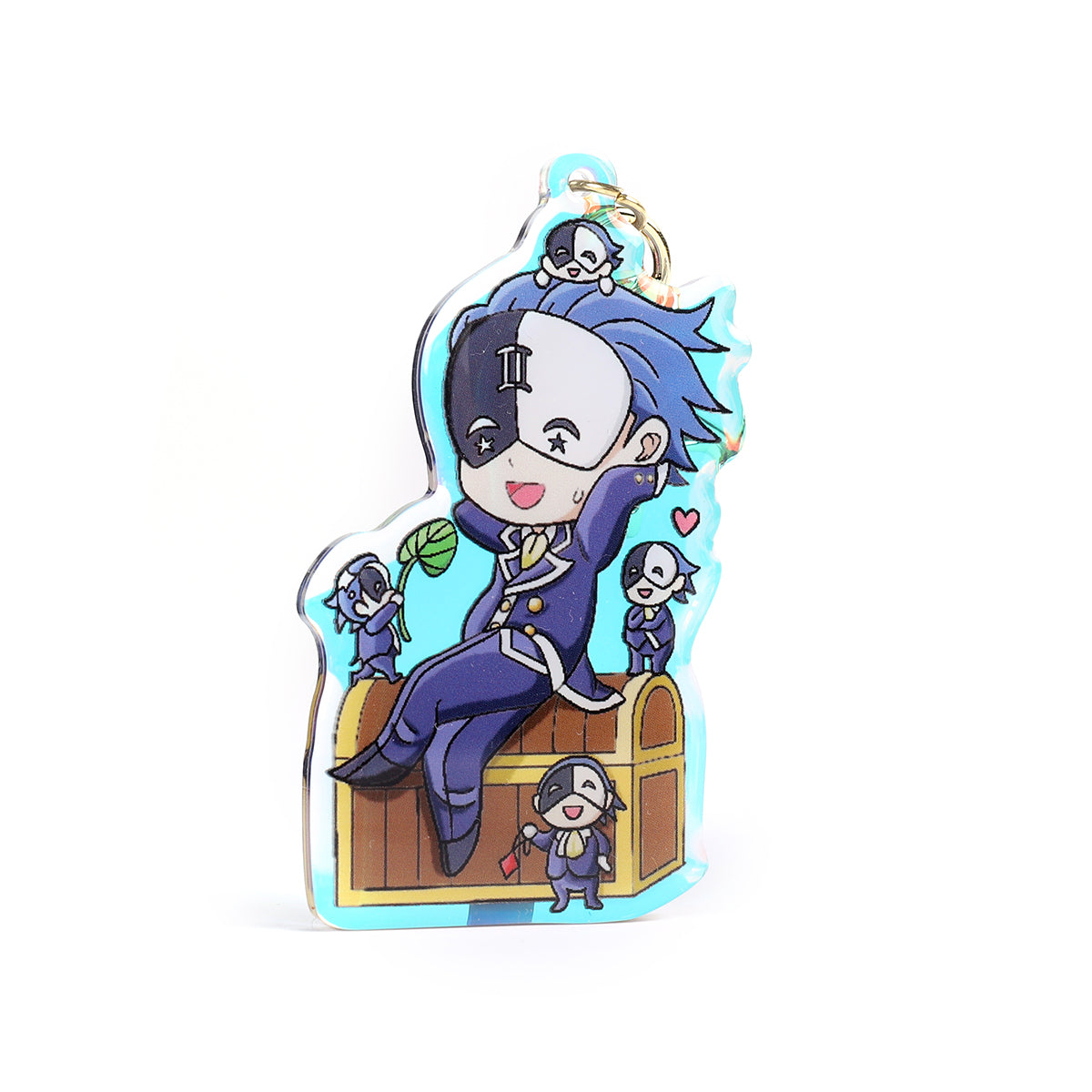 Vanir- Konosuba- Keychain Epoxy acrylic keychains / Rainbow finish