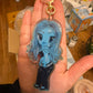 Blue Karol Colombian Singer Epoxy Keychain