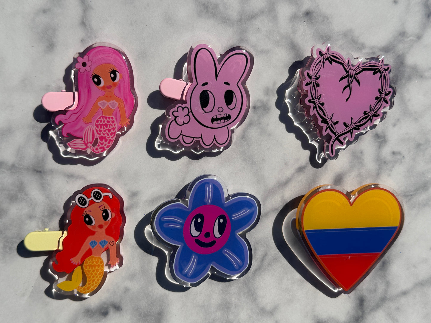 Karol G MSB Three Hair Clips