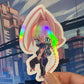 PINK CYBERPUNK GIRL 4IN STICKER