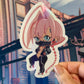 PINK CYBERPUNK GIRL 4IN STICKER