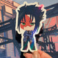 D Blue Cyberpunk 4 inch Sticker