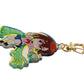 Momo Ayase- Dandadan- Keychain Epoxy acrylic keychains / Rainbow finish