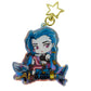 Jinx- Arcane- Keychain Epoxy acrylic keychains / Rainbow finish