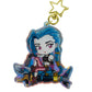 Jinx- Arcane- Keychain Epoxy acrylic keychains / Rainbow finish