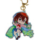 Momo Ayase- Dandadan- Keychain Epoxy acrylic keychains / Rainbow finish