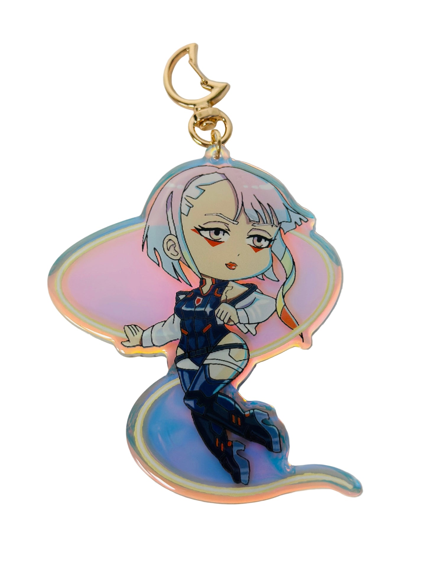 Lucy -Cyberpunk Edgerunners -Epoxy acrylic keychains