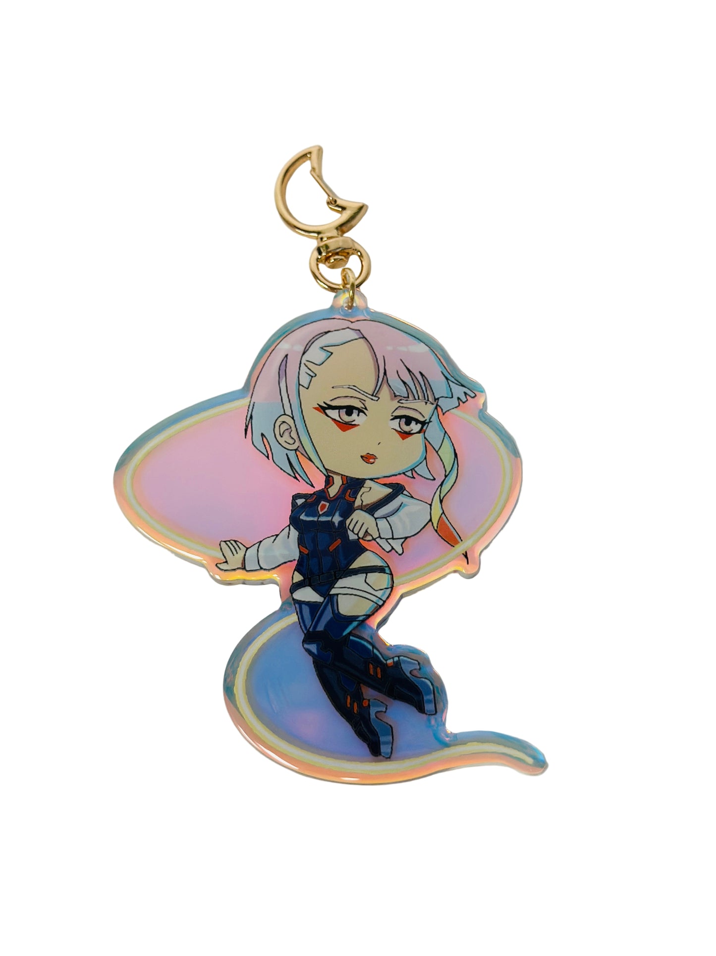 Lucy -Cyberpunk Edgerunners -Epoxy acrylic keychains