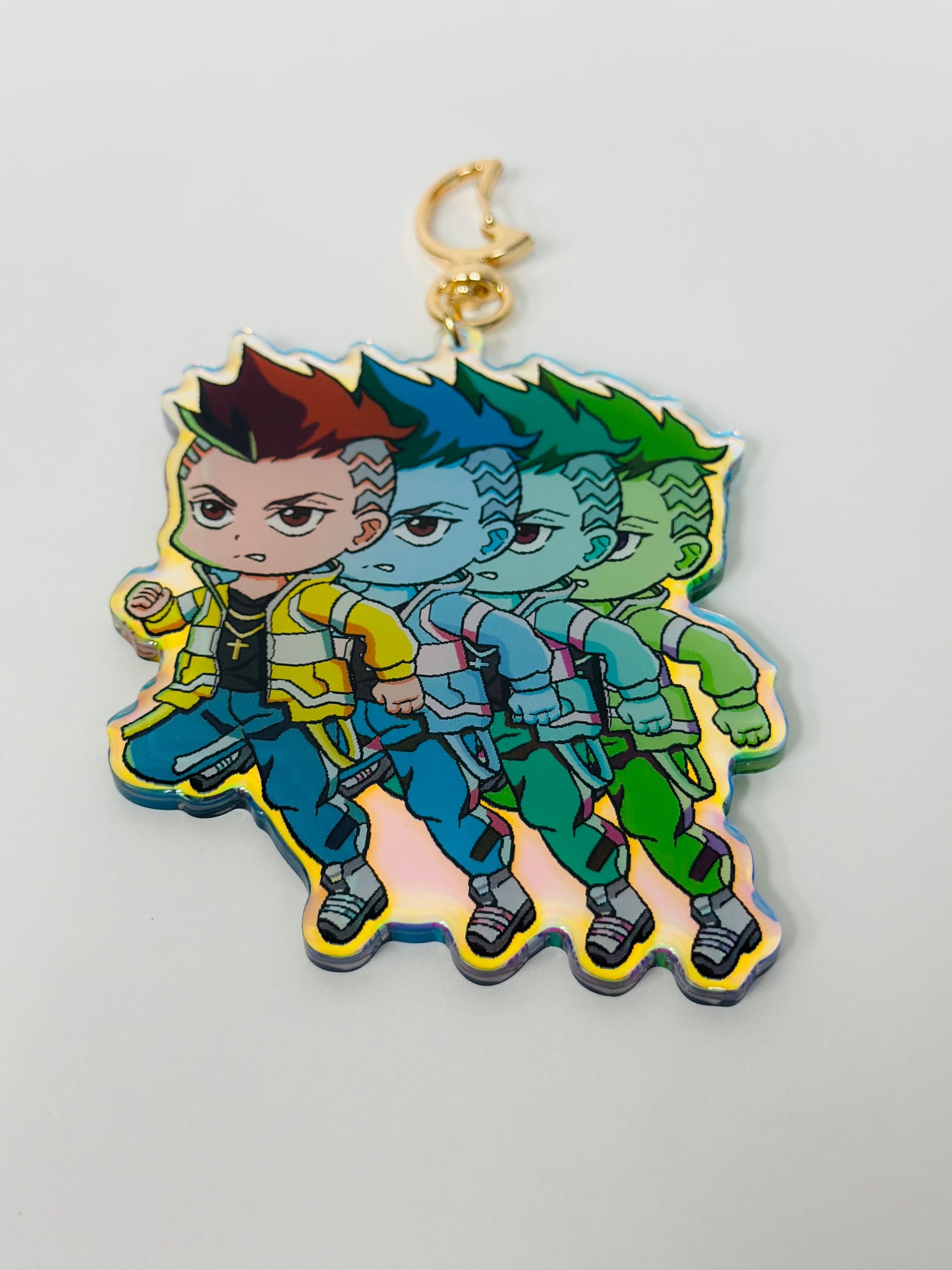 David Martinez -Cyberpunk Edgerunners -Epoxy acrylic keychains