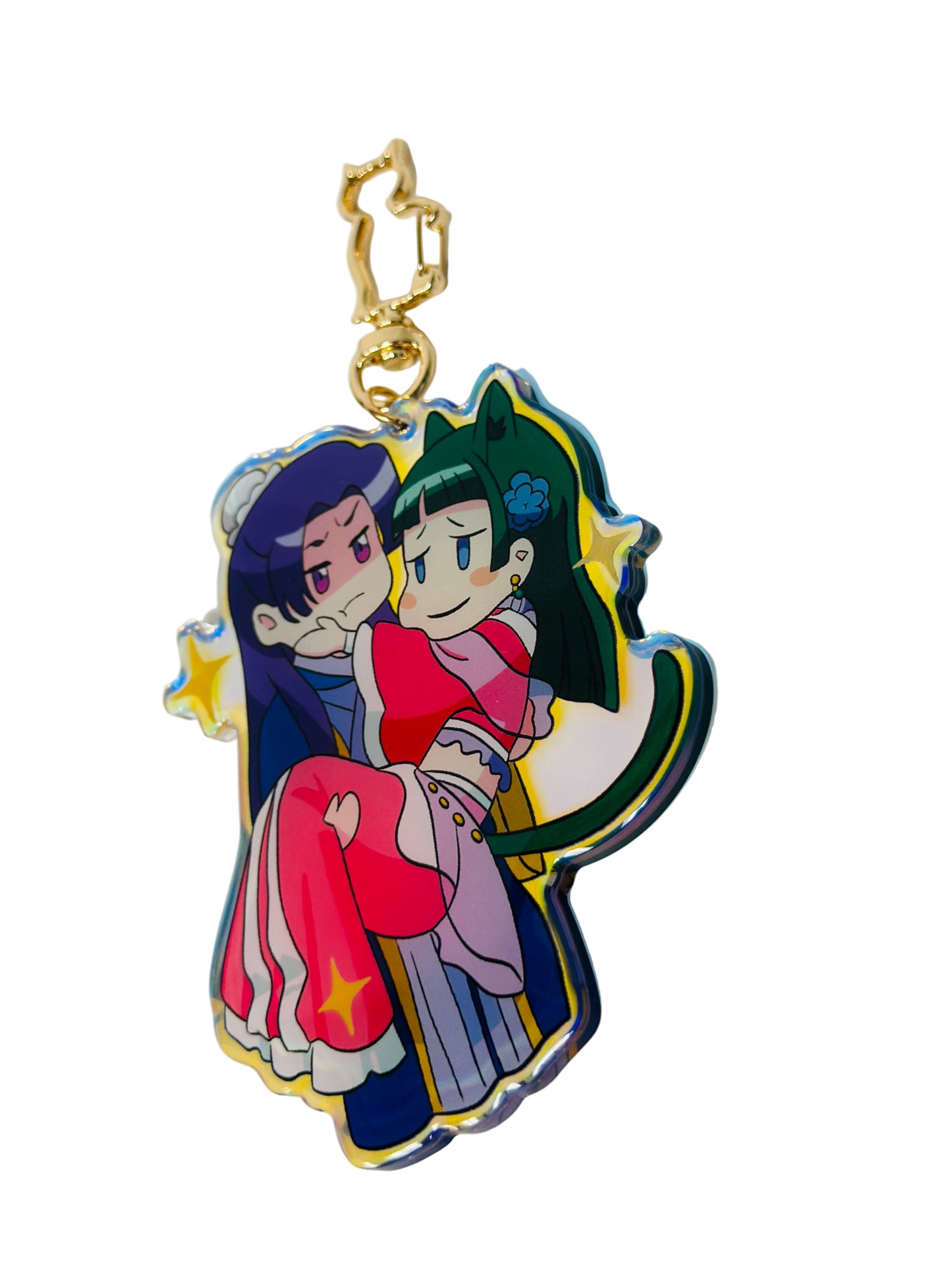 Jinshi and MaoMao -The Apothecary Diaries -Epoxy acrylic keychains