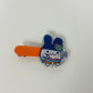 Tamagotchi Easter- Epoxy acrylic Hair Clips / Glitter finish