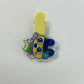 Tamagotchi Easter- Epoxy acrylic Hair Clips / Glitter finish
