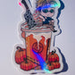 Jujutsu Kaisen Holiday Drink Holographic Waterproof Stickers