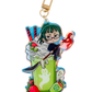 Maki Jujutsu Kaisen Holiday Drink -Epoxy Holographic Acrylic Keychains