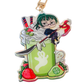 Maki Jujutsu Kaisen Holiday Drink -Epoxy Holographic Acrylic Keychains