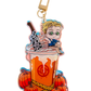 Nanami Jujutsu Kaisen Holiday Drink -Epoxy Holographic Acrylic Keychains