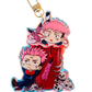 Yuji X SukunaJujutsu Kaisen Holiday Drink -Epoxy Holographic Acrylic Keychains