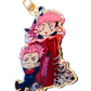 Yuji X SukunaJujutsu Kaisen Holiday Drink -Epoxy Holographic Acrylic Keychains