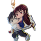 Yuta X Rika- Jujutsu Kaisen- Epoxy Holographic Acrylic Keychain