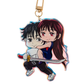 Yuta X Rika- Jujutsu Kaisen- Epoxy Holographic Acrylic Keychain