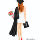 Student Graduate Class of 2020 Red Hair