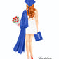 Student Graduate Class of 2020 Red Hair