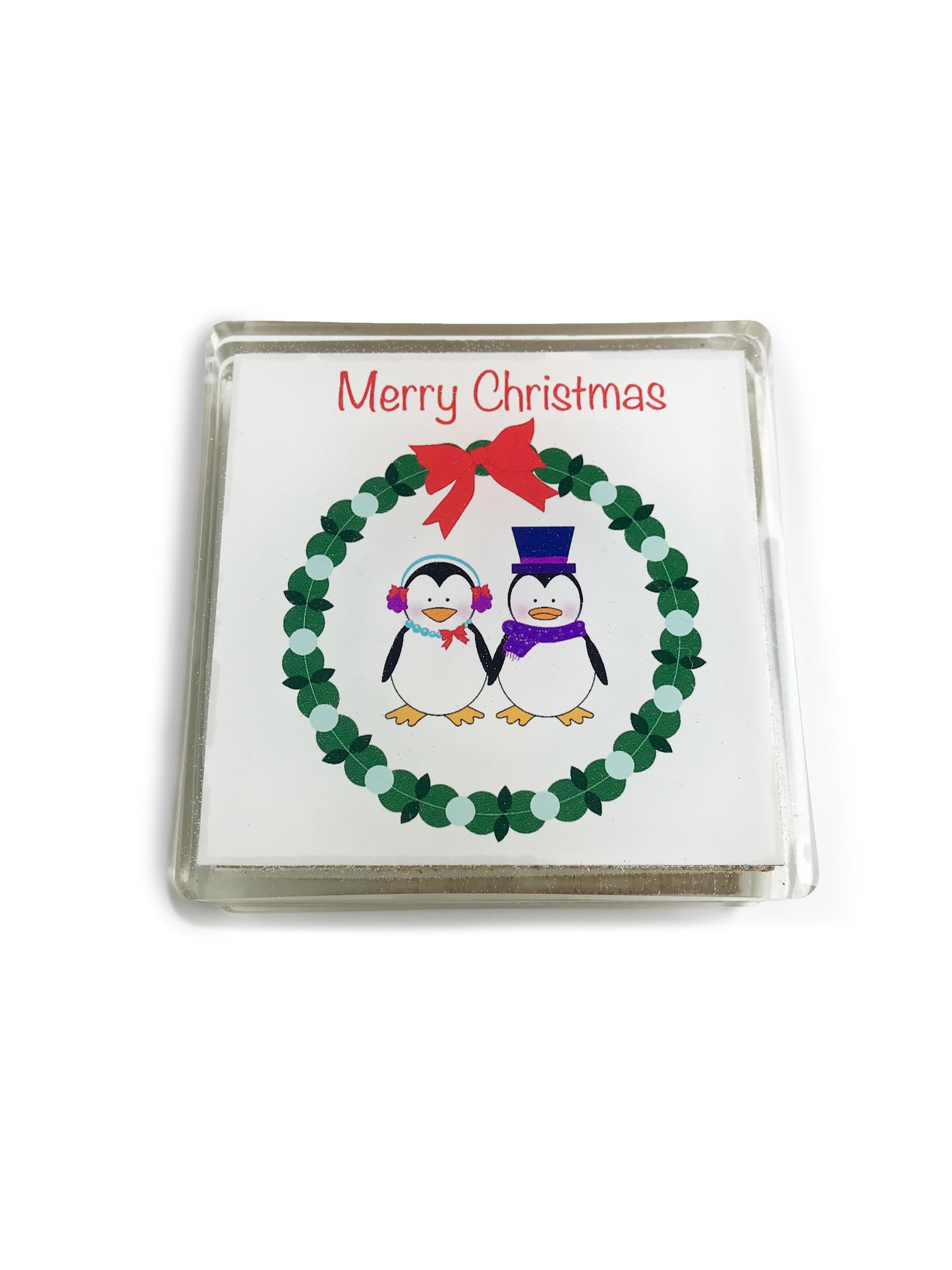 Christmas Penguin Coaster