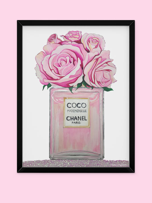 Pink Roses CC Illustration