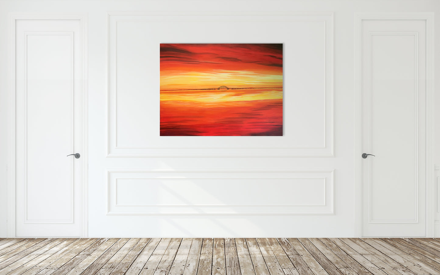 The Great South Bay Canvas Painting 36x48in.