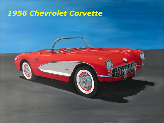 1956 Chevrolet Corvette Red