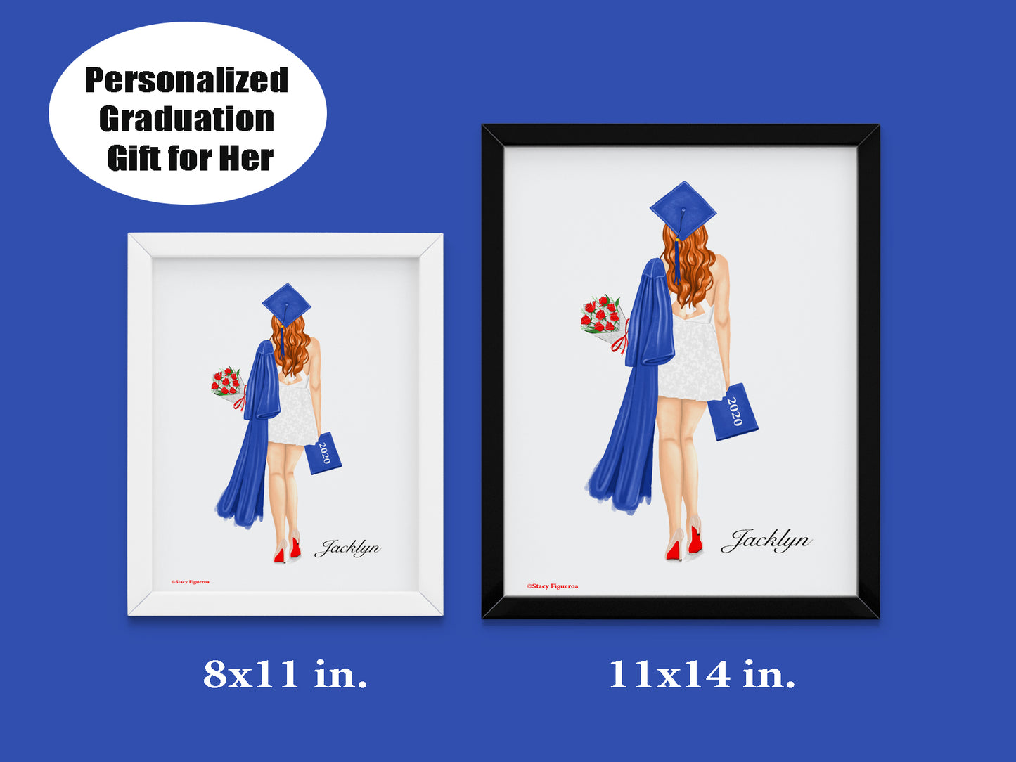 Student Graduate Class of 2020 Red Hair