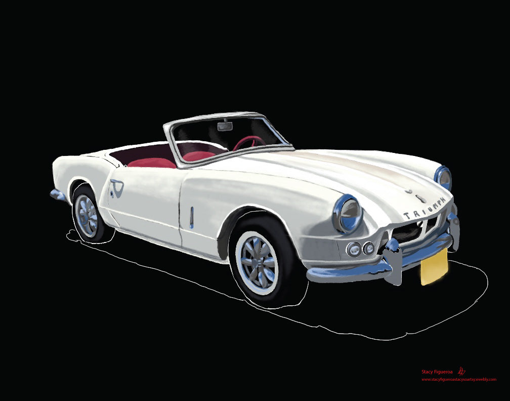 1970 Spitfire Triumph White