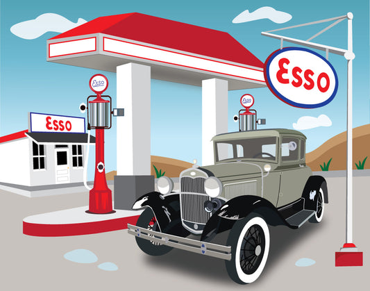 Esso Gas Station